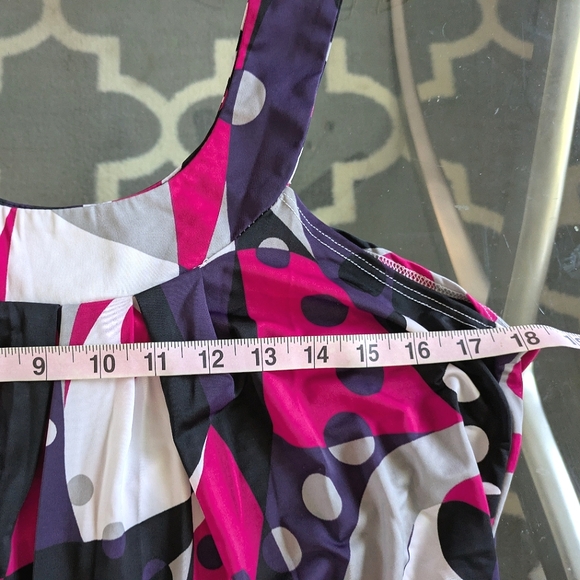 Mod Print Dress - Picture 6 of 6